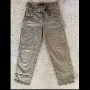 Women’s belted military pant